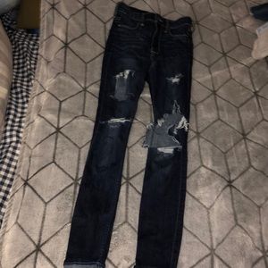 Ripped Hollister Jeans